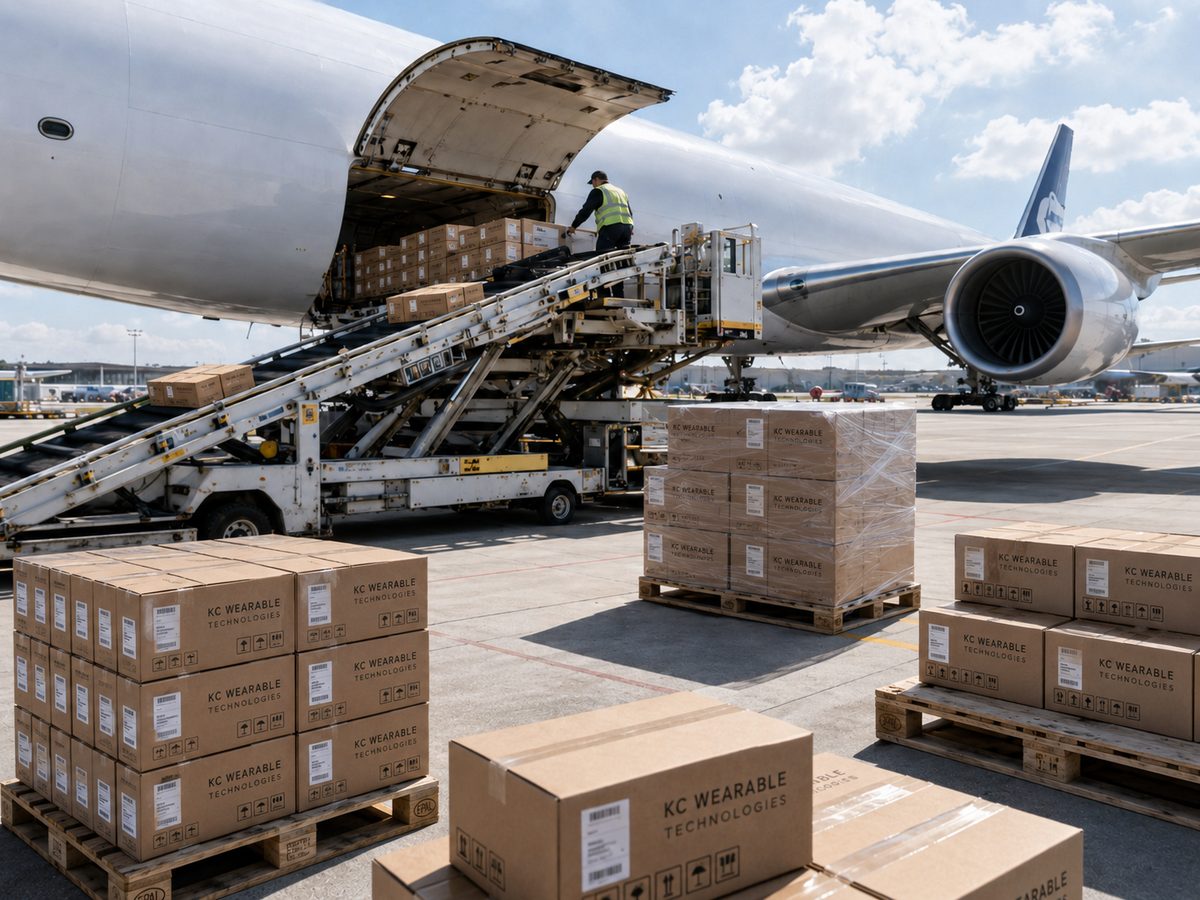 Global delivery — KC Wearable Technologies